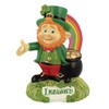 McMurfy Luck O' The Irish Figurine With Rainbow And Pot