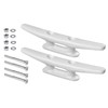 New Marine 2 Nylon Clamps in Black or White, Various