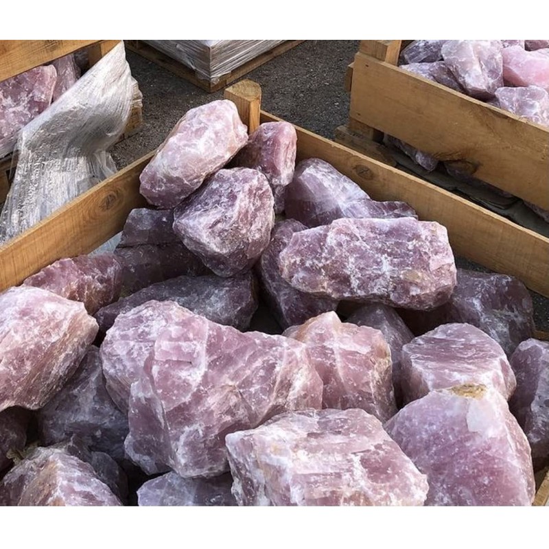 Franki Baker Oval Rose Quartz Gemstone Pendant Necklace on Sterling