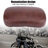 Motorcycle Brown 8 Suction Cup Rear Pillion Passenger Seat for