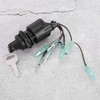 Ignition Switch with Key Fit for Honda outboard 35100-ZV5-013
