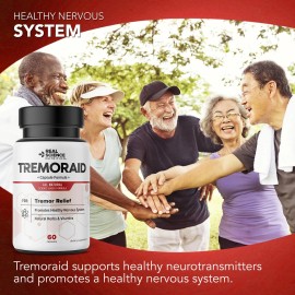 Tremoraid Essential Tremor Relief Supplements (60 Caps)* (3 Bottles)