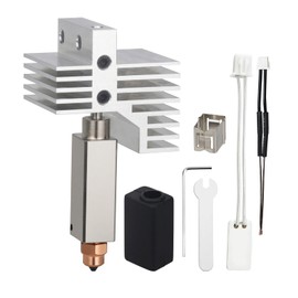 olzzdda Upgrade Ceramic cc Hotend for Elegoo Centauri Carbon Hotend Print Head Extruder Hot End with 0.4MM Hardened Steel Nozzle Heating Element for Elegoo Centauri/Centauri 3D Printer (hotend)