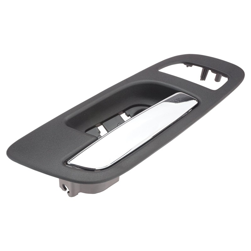 TRQ Door Handle Inside Interior Front Left Right Black Ebony