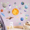 Glow in The Dark Stars Solar System Wall Decals, Sun