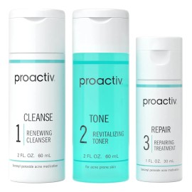 Kit Tratamiento Facial Anti Acne Proactiv 3 Pasos Reparador