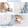Morcheiong 4 Pack Bed Sheet Straps Adjustable Sheet Fasteners with