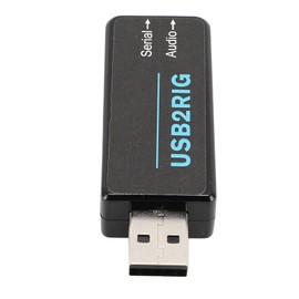 Integrated Digital Modes Interface for Amateur Radio, CAT Control, Sound Codec 2 in 1 with Built-in for Sound Card and Serial Port, Flexible for Device Connection