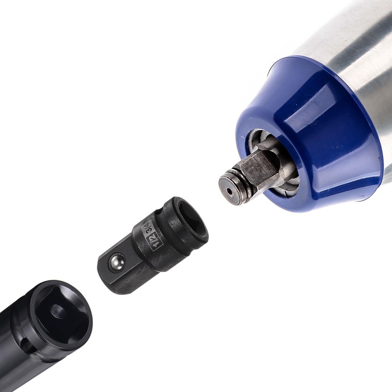 sourcing map Impact Socket Adapter 1/2" CR-MO Steel Impact Adapter
