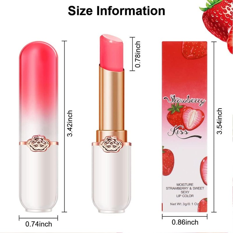 GECOMO OMGA G8006S G8006S Peach Girl Crystal Color Change Lipstick