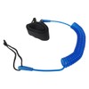 Gxcdizx Blue Coiled Sping Leash 10' Surfboard Leash Leg Rope
