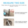 Toilet Flush Valves 2-Inch Dual Flush Valve Replacement Kit for