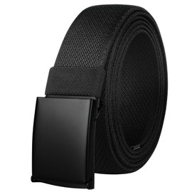 Drizzte Stretch Belt Plus Size 140cm Comfortable Elastic Work Belt Black Adjustable