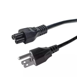 DIY Retro Arcade 3 Prong Mickey Mouse AC Power Cord Cable Charge Adapter PC Laptop