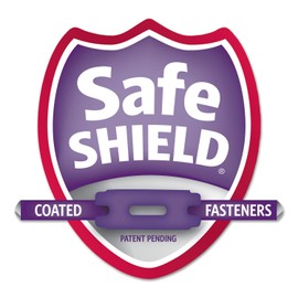 Smead Pressboard Fastener File Folder with SafeSHIELD Fasteners, 2 Fasteners, 1/3-Cut Tab, 2" Expansion, Letter Size, Blue, 25 per Box (14937)