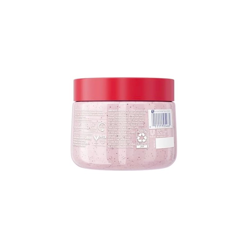 Dove Cherry & Chia Milk Body Scrub Exfoliates and Deeply