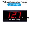 DollaTek Digital Car Voltmeter Gauge for DC 12V Boat Car
