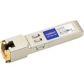 UD_AddOn TAA Compliant 10/100/1000Base-TX SFP Transceiver (Copper, 100m, RJ-45)