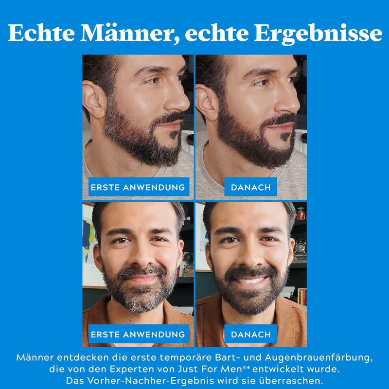 Just for Men 1-Day Beard & Eyebrow Colour, Men's Beard