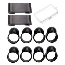 Toyvian 10pcs Ethereal Drum Accessories Steel Tongue Drum Accessories Drum Instrument Accessories Finger Picks for Dobro Drum Drum Mallet Bracket Mallet Bracket Accessory Tool