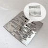 5 Inch Stainless Steel Square Floor Drain Cover,14 Holes Replacement