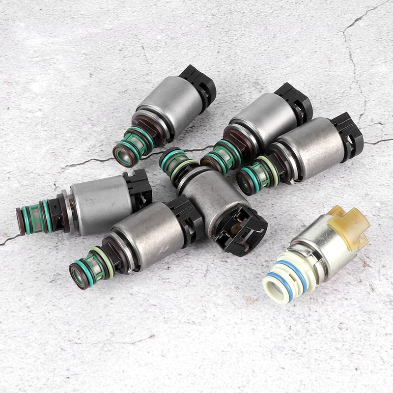 7pcs Transmission Valve Body Solenoid 6R60/6R80 Fit for Ford
