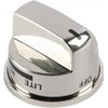 2 PCS EBZ37189611 Burner Knob Compatible with LG Range LRG30357ST