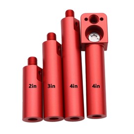 HangTon Sony ARRI RED uses 2inch 3inch 4inch length extension rod tube holder for camera wireless, focus lens motor shoulder rail installation according to 3/8" 3/8" 3/8" 3/8" 3/8" 3/8" screw, red