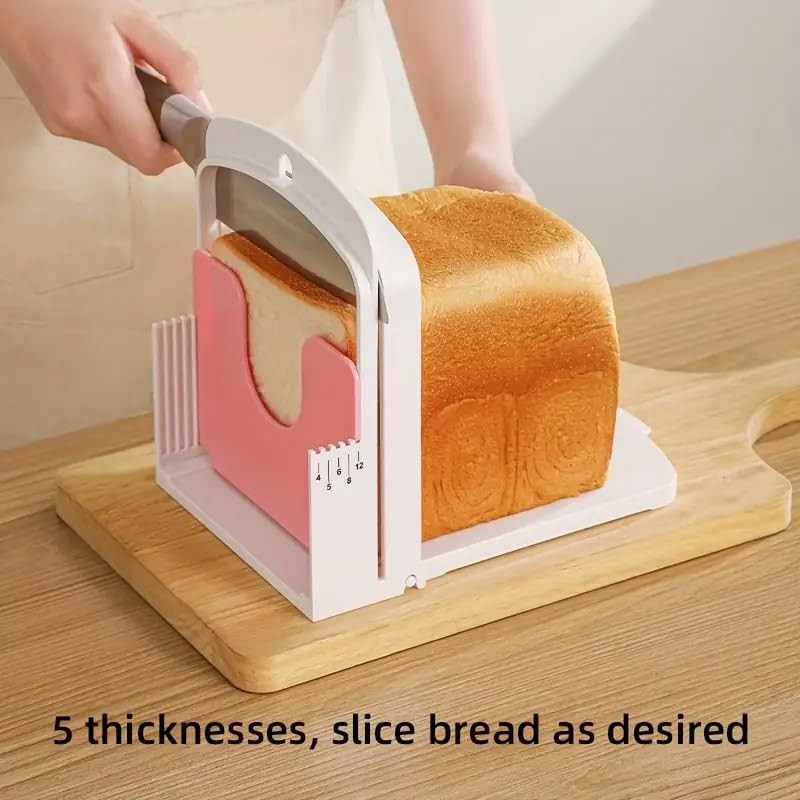 AIMALL Japanese Bread Cutter Toast Slicer – Adjustable Thickness Bread