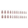 Almond Press on Nails Medium False Nails Cat's Eye False