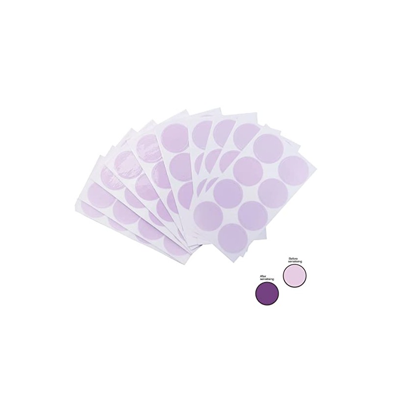 Uv Stickers Sun Patch for Sunscreen, 0.8 inch Round Shaped