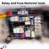LAEYIAP 300Pcs Car Fuse Assortment Kit,Car Electrical Disconnect Pliers,IC Puller