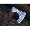 MF KNIVES Viking Axe 21''Dragón Axe Carbon Steel Blade Tomahawk