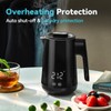 Seehot® 850ml Small Electric Kettle Temperature Control,800W Double Wall Electric