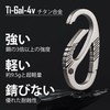 KeyUnity Carabiner Keychain Titanium KM08 S-Shape Carabiner Silver Double-Ended Opening