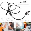 AN100‑8 8mm 3 in 1 Endoscope IP67 Waterproof 6LED Adjustable