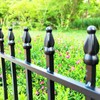 Thealyn Metal Decorative Garden Fence 22" Wide x 18" High
