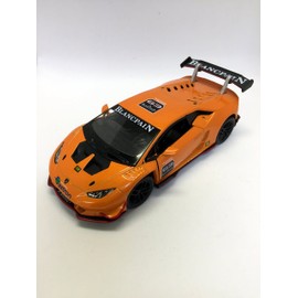 Kinsmart 1/36 ranborugi-niurakan su-pa-torofeo (Orange) Mini Pull Back Die Cast