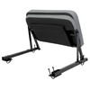 HECASA Universal ATV Backrest Adjustable Foldable Seat Back Cushion Bench