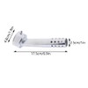 Riloer Universal Motorcycle Muffler Exhaust Silencer Universal Adjustable 48 mm