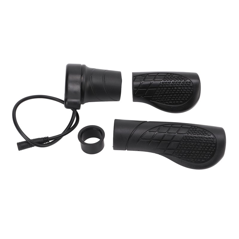 Electric Bicycle Twist Throttle Left 22.2mm Waterproof Throttle Grips for