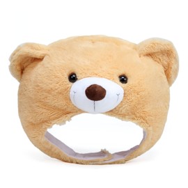 GoToParty - Headpiece, Koguma! Let's Become a Bear! Funny Animal Series, Halloween, School Festivals, Cosplay, Events, Events, One-Shot Performances, Video Streaming, Photo Shooting, Funny, Exciting, Cute, Variety, Party Goods, One Size Fits All (Koguma)