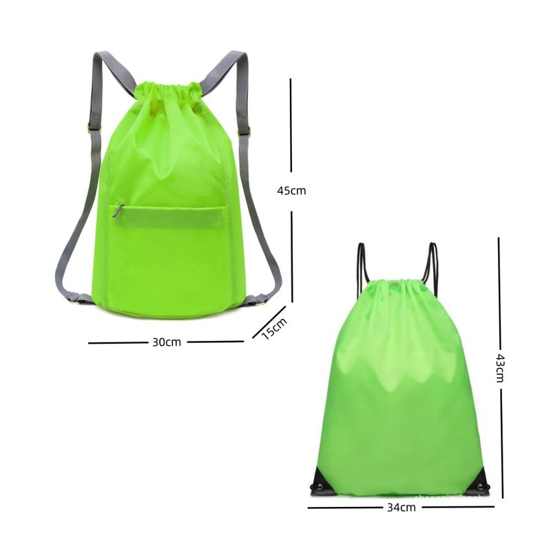 GYWHOOFT Drawstring Backpack Bag, 2 Pcs Large Capacity Drawstring Gym