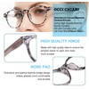 OCCI CHIARI 2.25 Reading Glasses Women Round Cute Readers 225