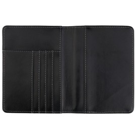 XMANX 2 Pack Passport Holder,Travel Cover Case Travel Passport Wallet Holder RFID Blocking ID Card ID Credit Business Cards Case Cover Travel Documents Organizer for Women and Men (Black+Brown)