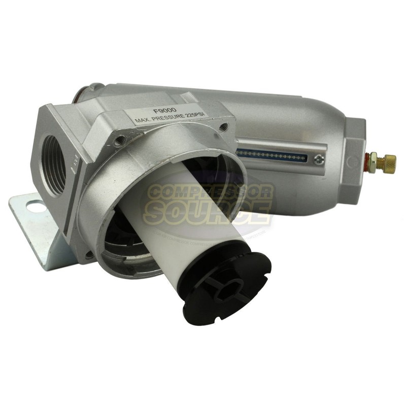 1" HIGH FLOW HEAVY DUTY Particulate filter for compressed air