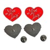 EnigmaGlow I Love Lucy Brooch Pins Badge for Women Men