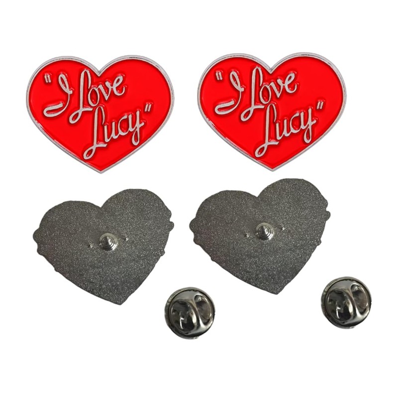 EnigmaGlow I Love Lucy Brooch Pins Badge for Women Men