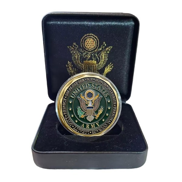U.S. Army Soldier Military Challenge Coin - Symbol of Honor,