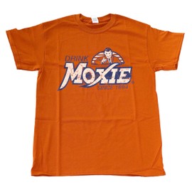 Moxie Men's T-Shirt, Distressed Vintage Tee, Distinctively Different (Small)